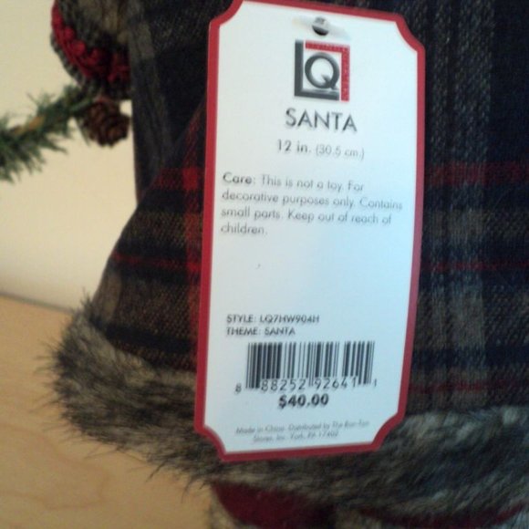 Santa Decoration Old World Theme - New With Tag - Picture 4 of 4